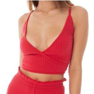Are You Am I Ciel Tank in Cherry Red Size S